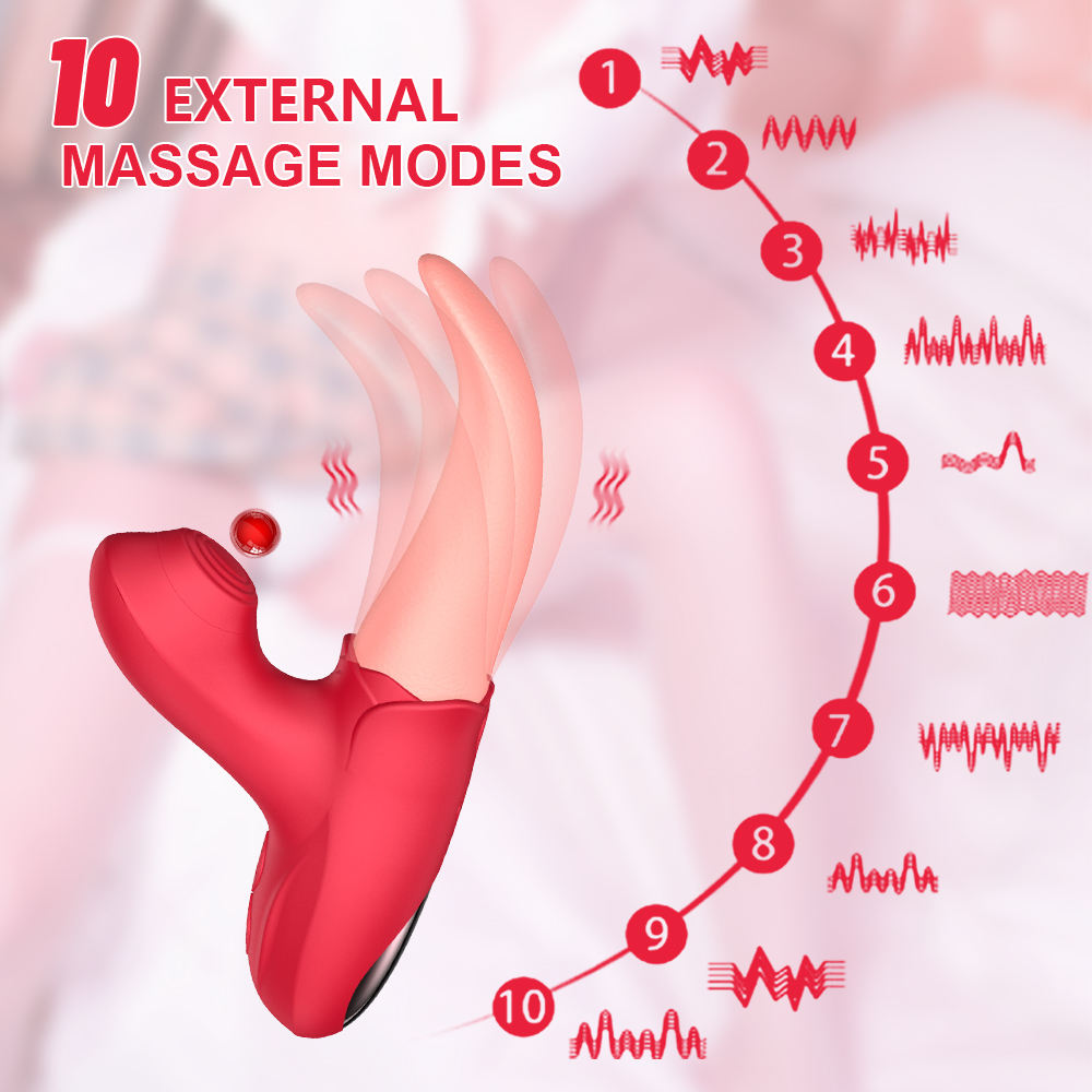 Zubaniya- Tongue Licking & Air Pulse Massager