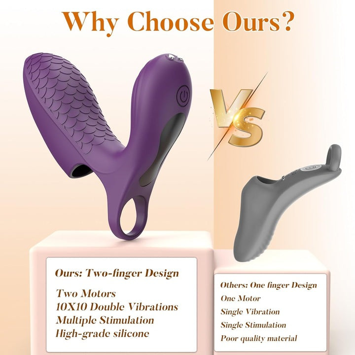 Mastani- Finger Wearable Rechargeable Massager