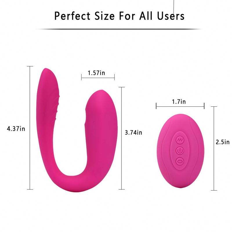 Lunara- U-Shape Remote Control Couples Massager