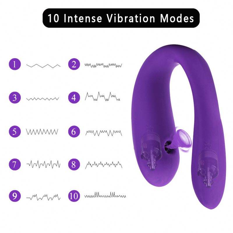 Lunara- U-Shape Remote Control Couples Massager