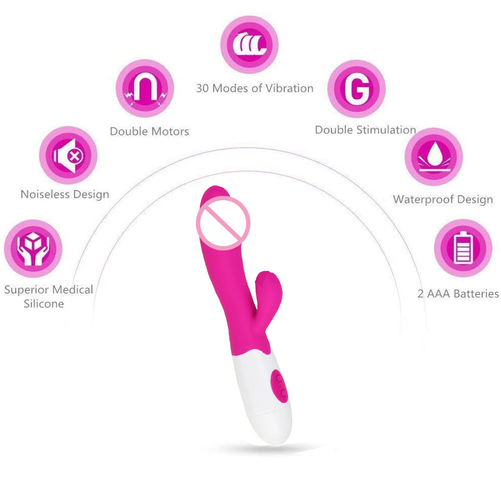 Velvet Bunny- Dual Delight Rabbit Wellness Massager