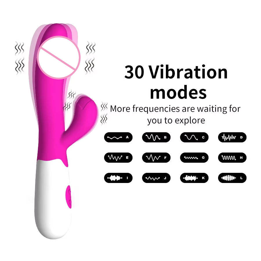 Velvet Bunny- Dual Delight Rabbit Wellness Massager