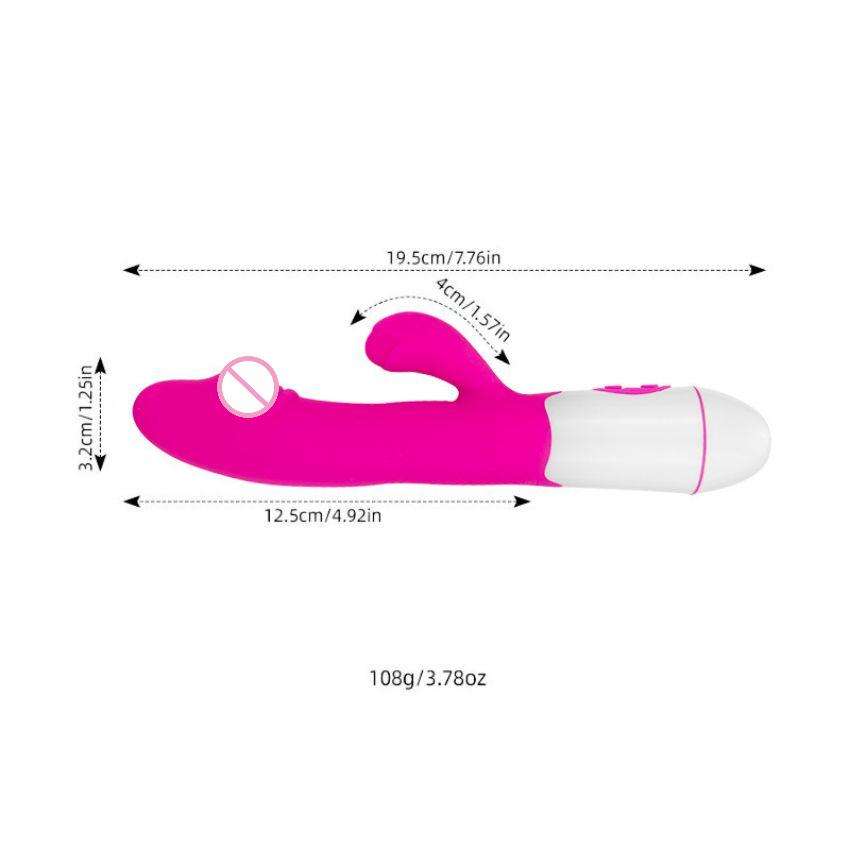 Velvet Bunny- Dual Delight Rabbit Wellness Massager