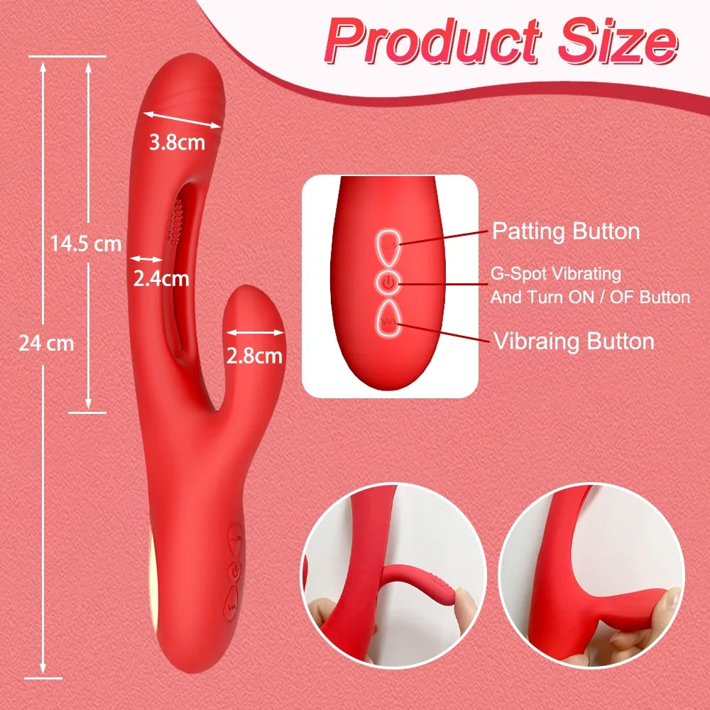 King- Rechargeable Dual Personal Wellness Massager